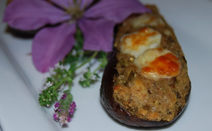 Stuffed Aubergines