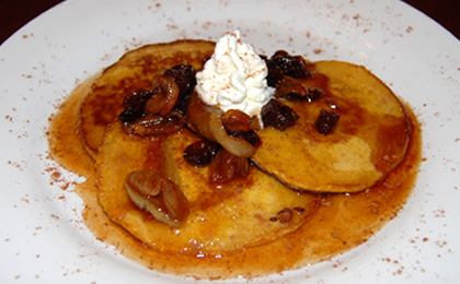 Fall Sourdough Pancakes