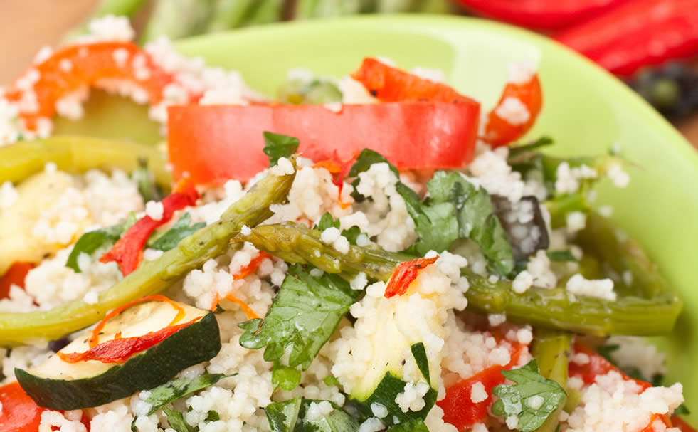Farro Salad with Lemon Vinaigrette