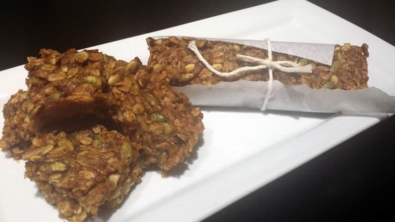 Pumpkin Spice Granola Bars