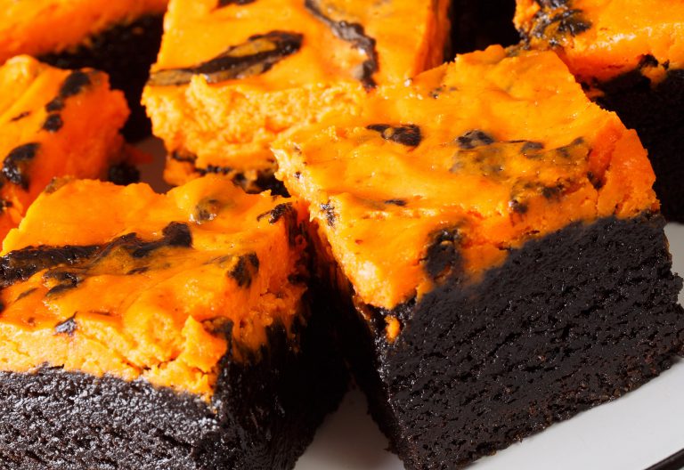 Chocolate Pumpkin Cake With Pumpkin Butter Cream Frosting