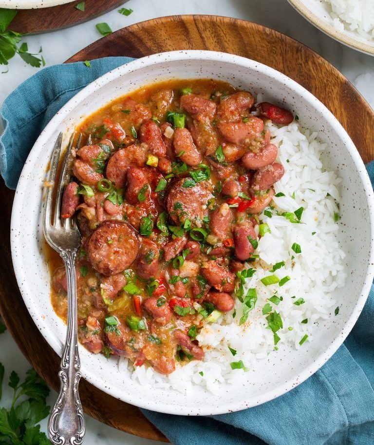 Slow Cooker Red Beans and Rice