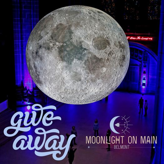 The Moon Rises Over Belmont