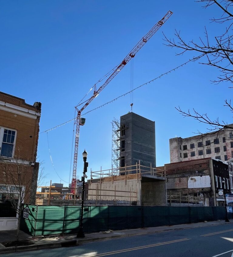 Apartments on Main Street Gastonia moving along