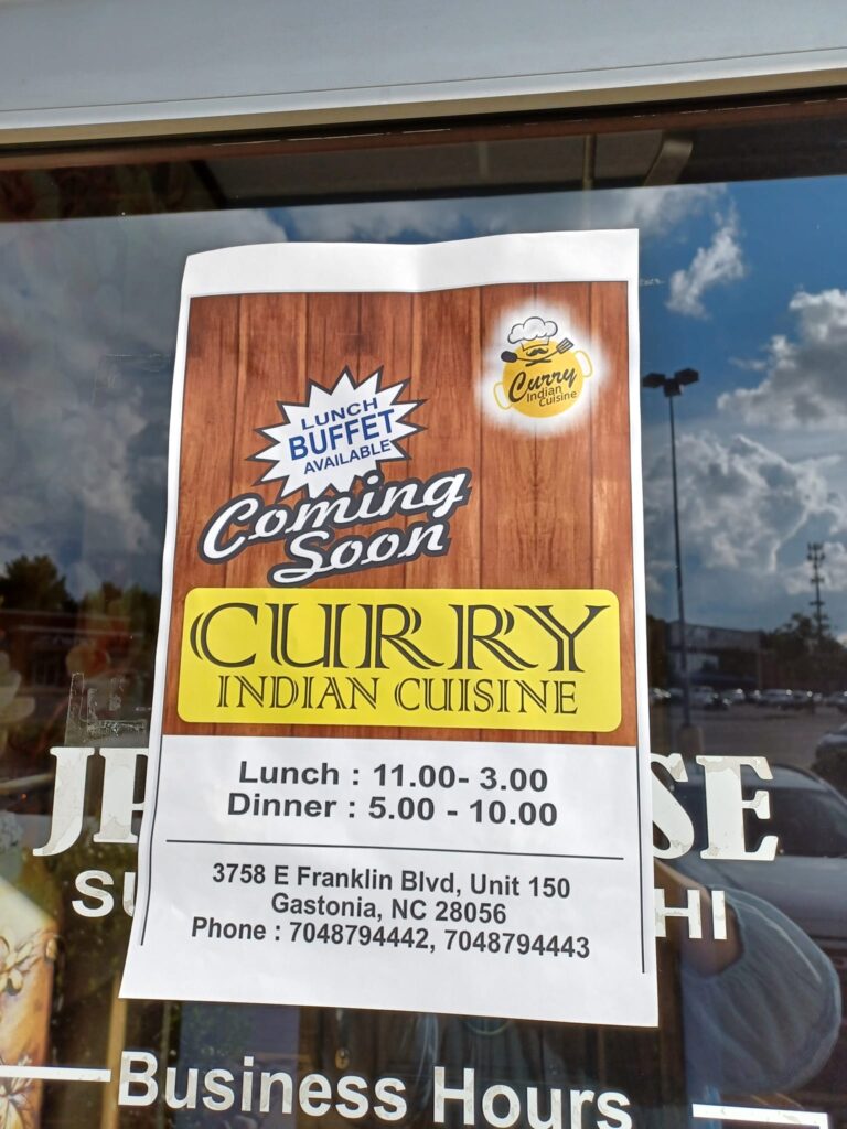 Finally- an Indian Restaurant!