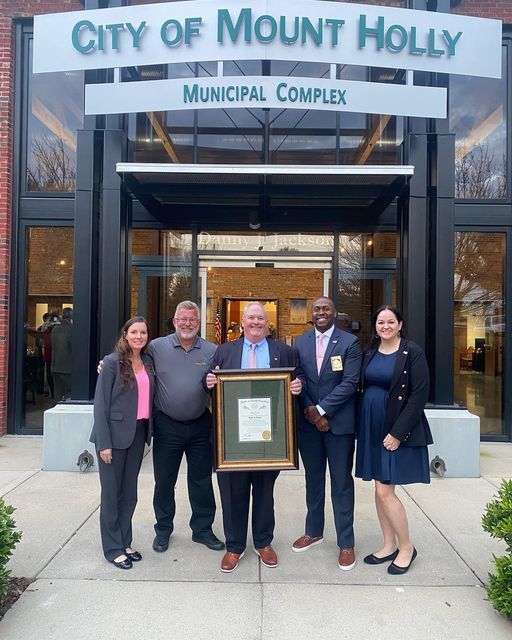 Mount Holly Mayor Bryan Hough receives The Order of the Long Leaf Pine