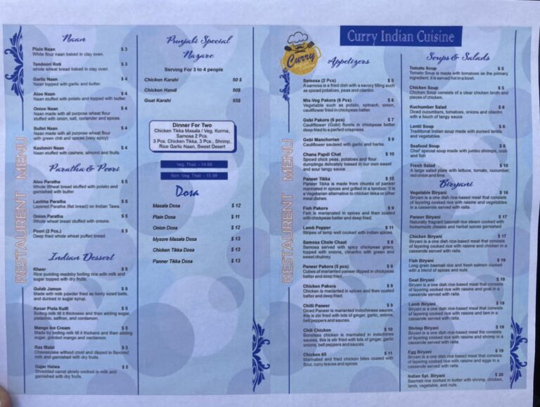 Curry Indian ready to open?