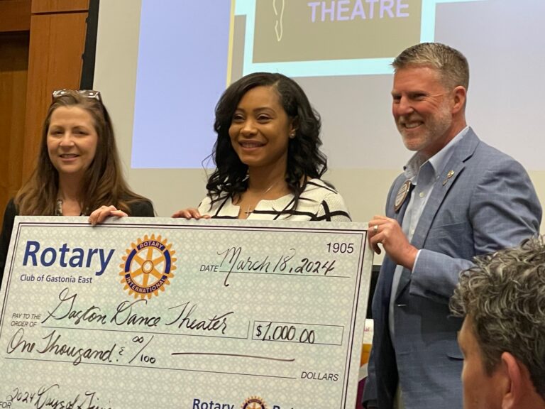 Gastonia East Rotary supports local non-profits