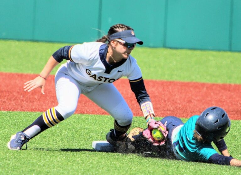 Gaston College’s softball team completed its 14th doubleheader sweep of the season with a workmanlike effort in 11-3 and 8-3 victories over Brunswick Community College on Friday afternoon at Gastonia’s CaroMont Health Park.