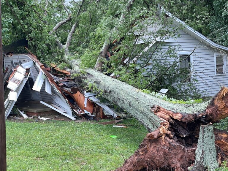 Gaston County had 2 confirmed EF-1 tonadoes