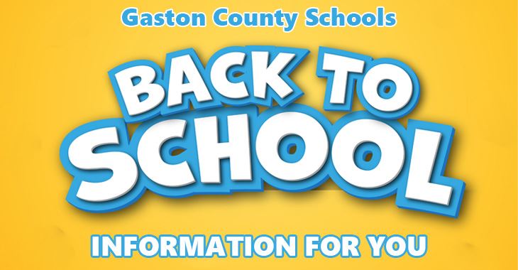 Back to School for Gaston County Schools